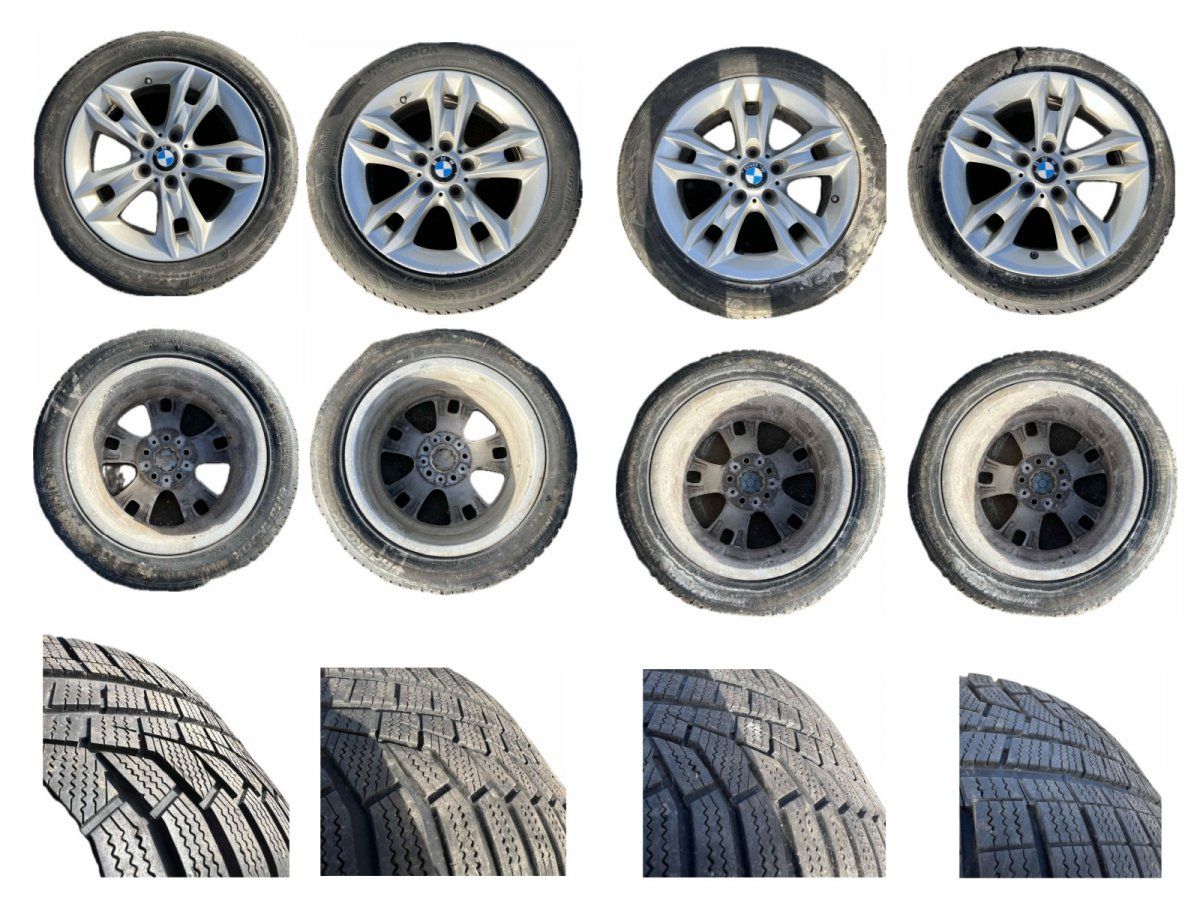 Rim set With Tyres 4 pcs BMW X1 (E84) (2009-2015)