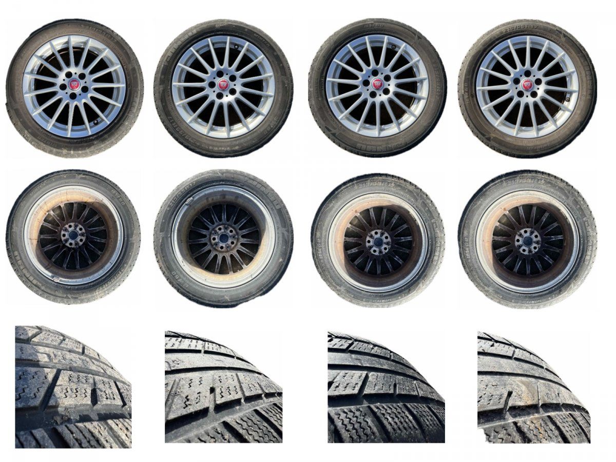 Rim set With Tyres 4 pcs JAGUAR XE (X760) (2015-2024)