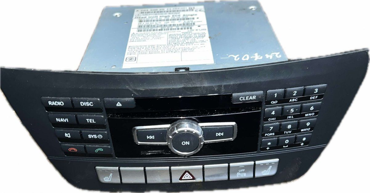 Radio MERCEDES-BENZ C-CLASS (W204) (2007-2013)