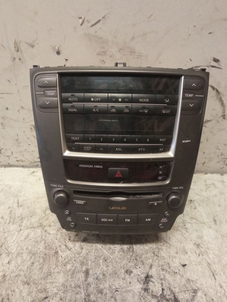 8612053370 Radio LEXUS IS II (XE20) (2005-2013)