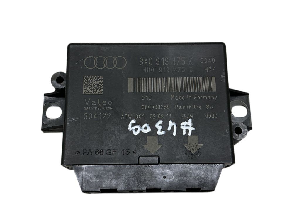 8X0919475K Parking Aid Control Unit AUDI Q3 (8U) (2011-2018)