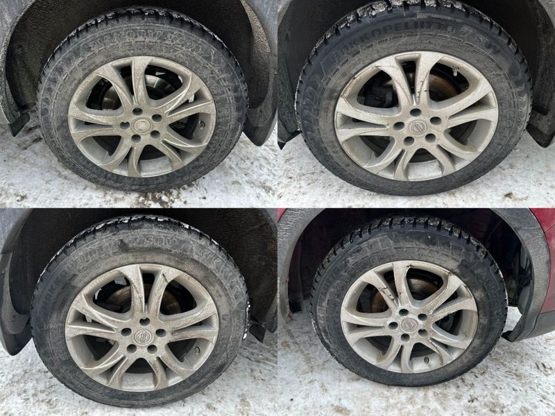 4094E250 Rim set With Tyres 4 pcs NISSAN QASHQAI II (J11) (2013-2021)