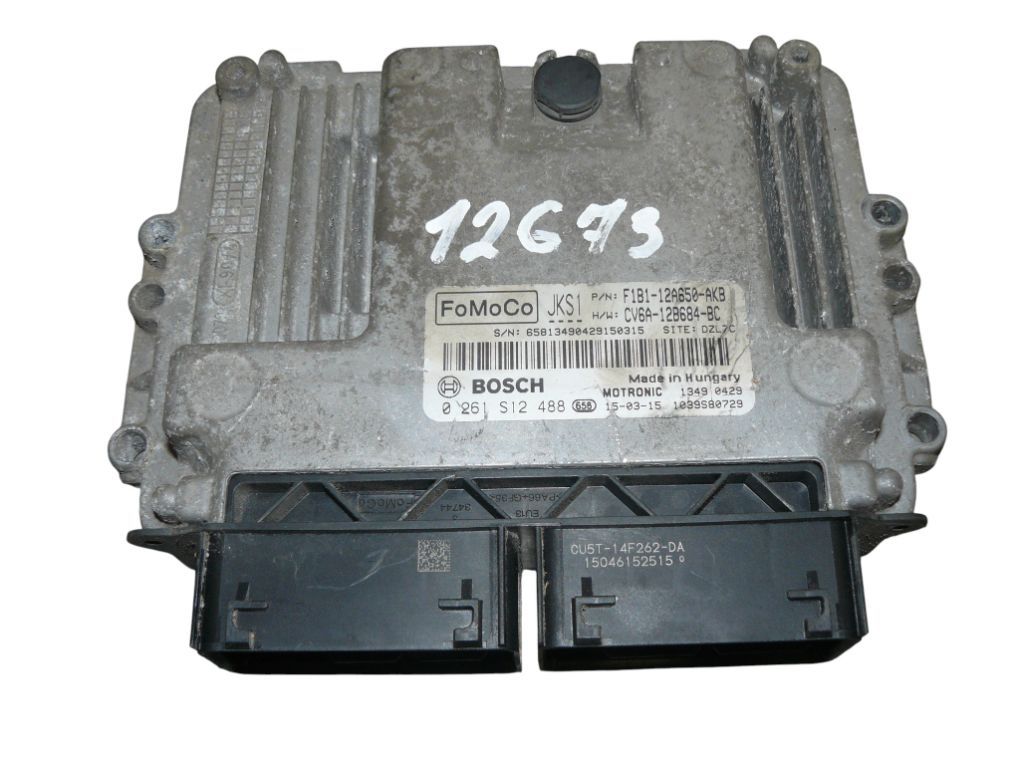0261S12488 Engine Control Unit / module (ECU) FORD FIESTA VI (2008-2017)