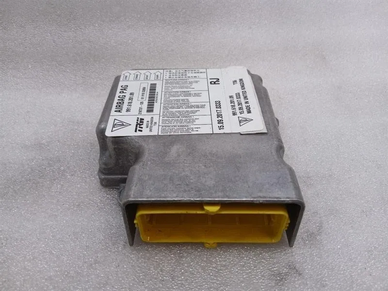 Porsche 911 991 Safety Module ECU 99161820109 Air Control Unit SRS