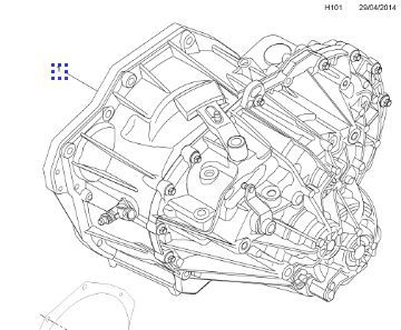 95522268 4422668 Gearbox OPEL VIVARO B (2014-2018)