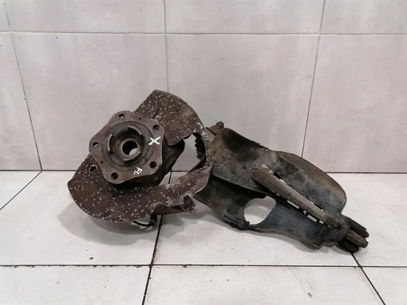 Porsche 911 997 Turbo AWD Left Front Hub 99734116524 Front Wheel Bearing Housing