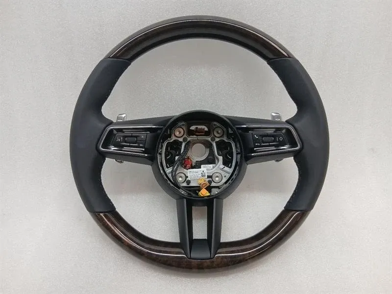 NEW NEW PORSCHE MACAN 95B Steering Wheel 95B419091EKA34 WOOD HEATED