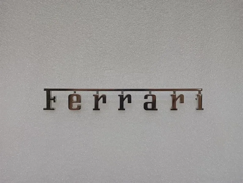 Ferrari 458 F142 Spider Rear Boat Badge 61025000 Tailgate Emblem