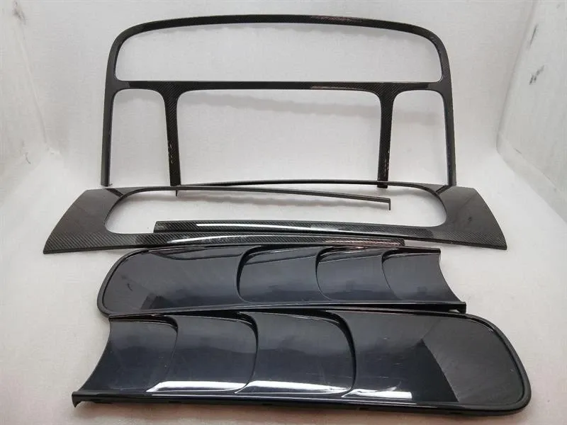 Audi R8 4S Spyder tailgate carbon carbon trim strip set 4S7825509 4S7825271A