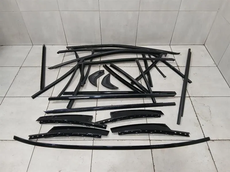 BMW 3 Series M3 G80 G20 Body Moulding 7465170 Shadowline Set Strip SET