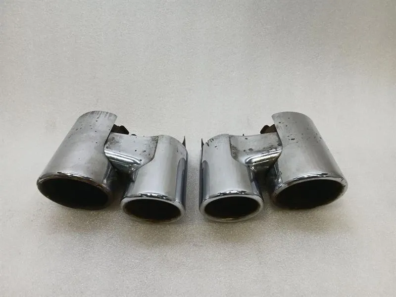 Porsche 911 997 exhaust tailpipes 99711198121 exhaust tailpipes