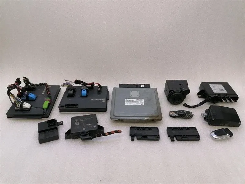 Porsche Panamera 970 Engine ECU 97061860400 SET Engine Control Unit MK2 TURBO S VTS
