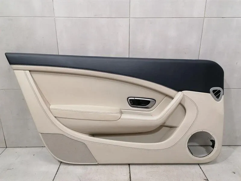 Bentley Continental GT W12 Door Card Left 3W1867013 Door Panel Left 11-18