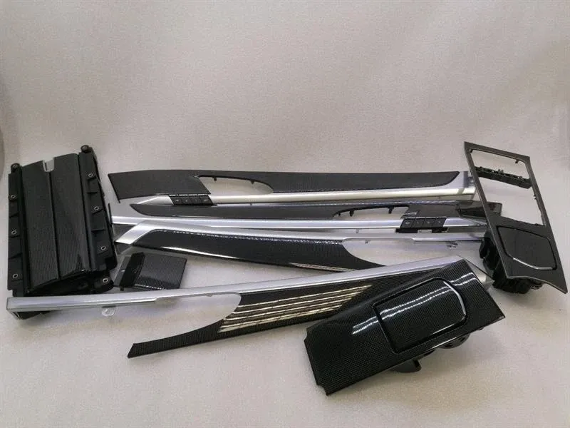 Porsche Panamera 970 Veneer 97055343500 LHD Carbon Fiber Bar Set