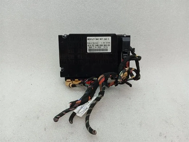 Bentley Continental GT W12 electronic module 3W0907040C climate control unit