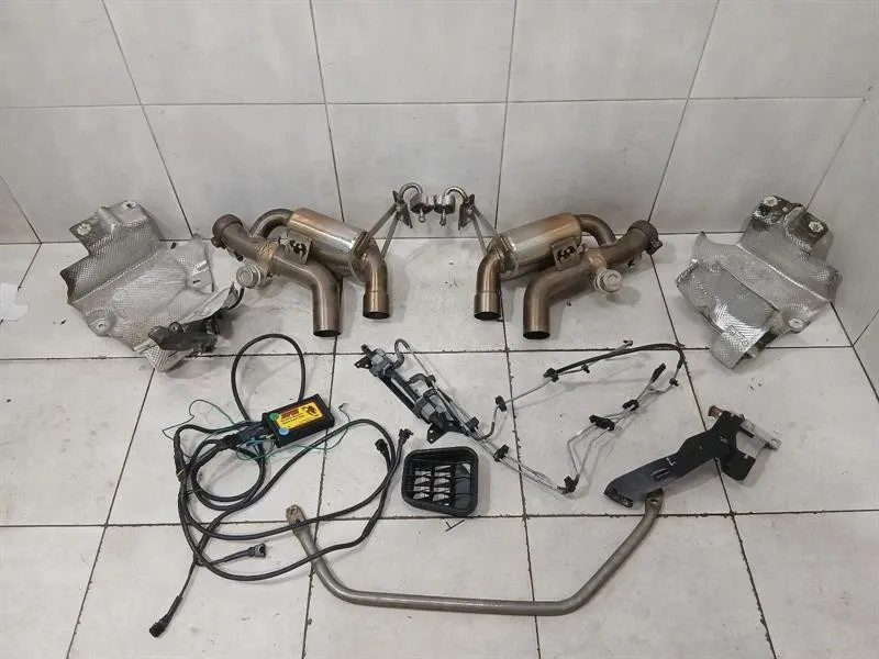 Ferrari California T F149 14-17 Fabspeed Motorsport exhaust silencer set exhaust