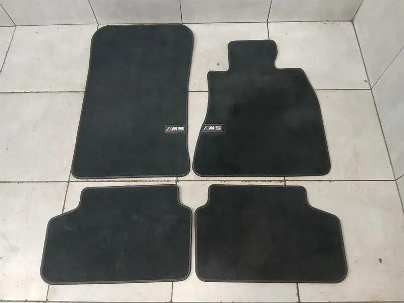 BMW 5 SERIES F90 G30 M5 FLOOR MAT SET M5 RIGHT HAND DRIVE RHD