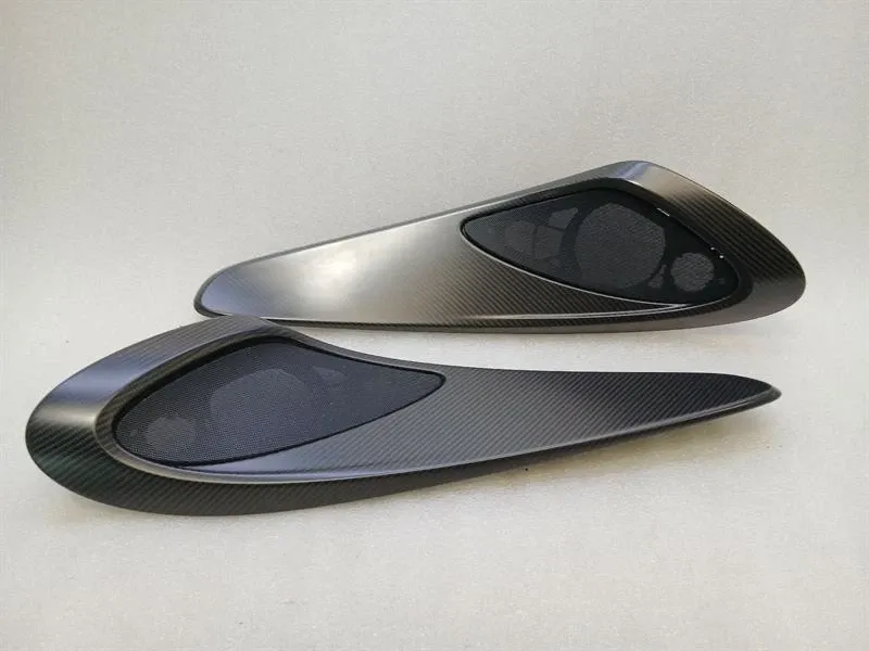 McLaren 600LT 570S CARBON DOOR TRIM SET 13N2018CP CARBON BAR COVER INLAYS