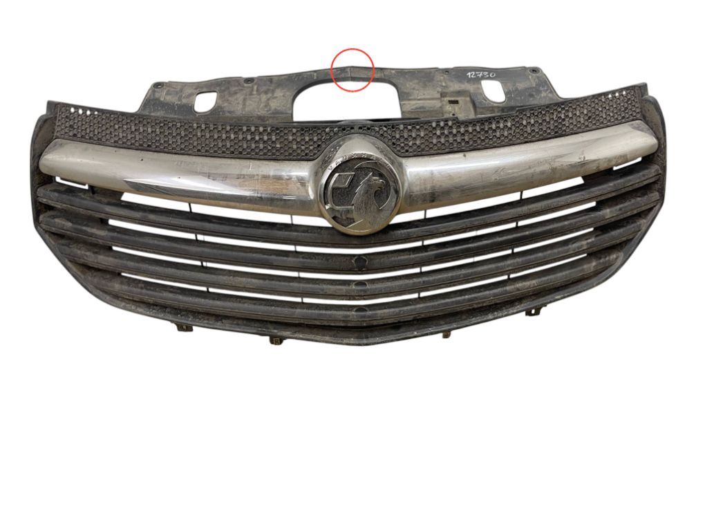 214B25126R 93452299 23041900 214B37781R 93452300 23040900 Radiator Grille OPEL VIVARO B (2014-2018)