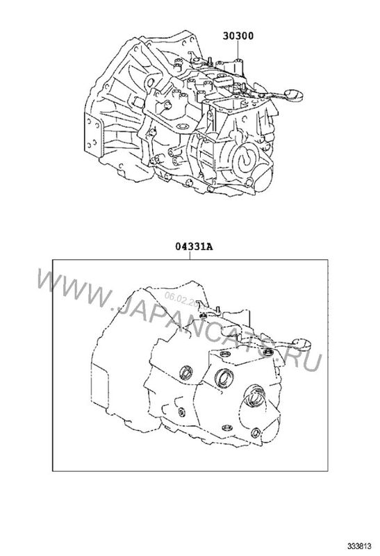 3030002160 3030002170 3030012C61 3030012D31 3030012D41 Gearbox TOYOTA AURIS (E15) (2006-2012)