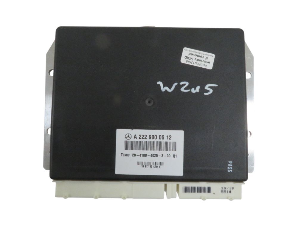 A2229000612 A2229009811 A2229006213 Suspension Control Unit MERCEDES-BENZ C-CLASS (W205) (2013-2021)