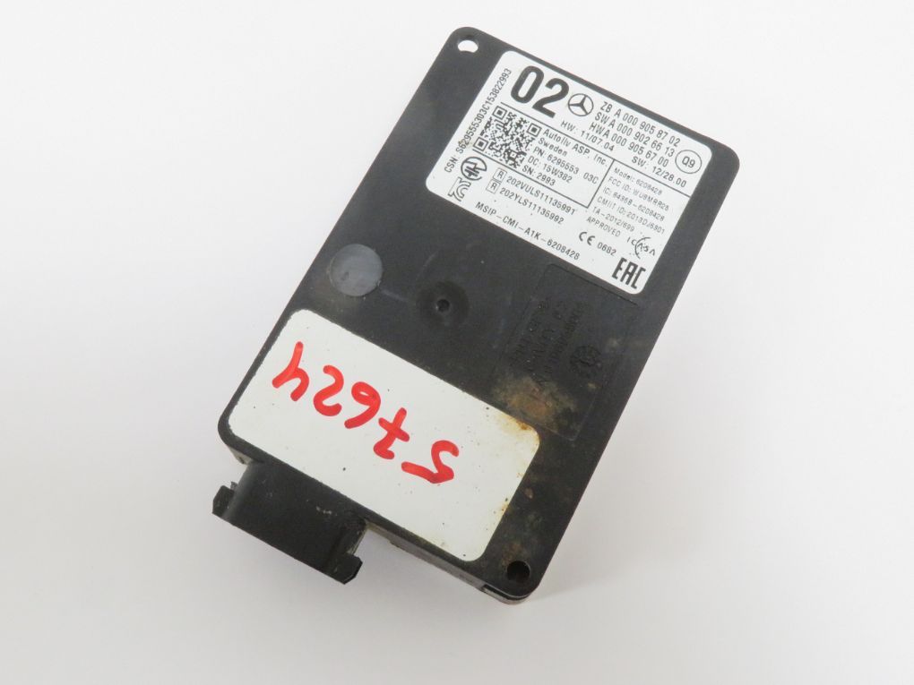 A0009058702 A0009058104 Distronic radar / sensor MERCEDES-BENZ C-CLASS (W205) (2013-2021)