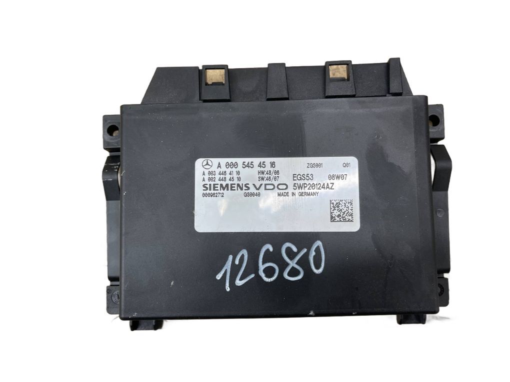 0005454516 0034464110 Gearbox Control Unit MERCEDES-BENZ C-CLASS (W204) (2007-2013)