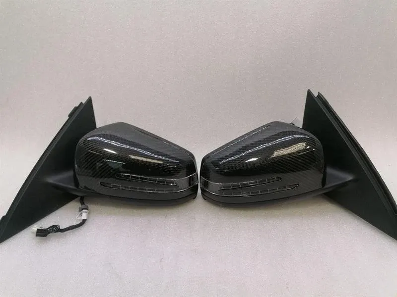 Mercedes C63 W204 OEM carbon mirror set A2048102476 exterior mirror set carbon