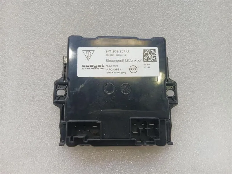 Porsche Cayman 718 GT4RS electronic module 9P1959257G lift control unit