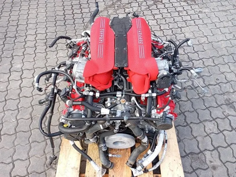 2015-2020 FERRARI 488 F154CB 3.9 V8 F142M ENGINE 985000235 ENGINE COMPLETE