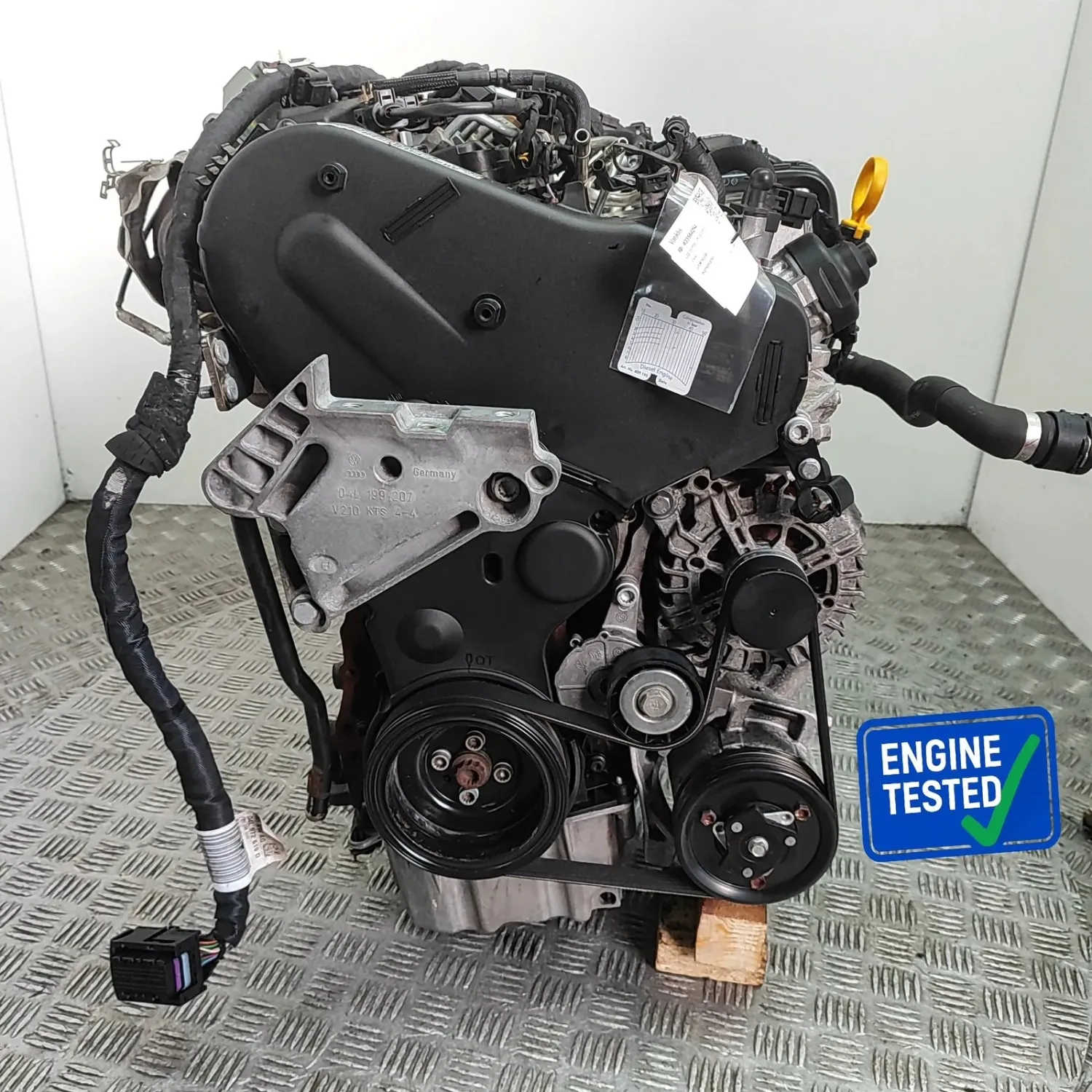 SKODA YETI 5L Engine Motor CUUA 2.0 Diesel 81kw 2015 33584294