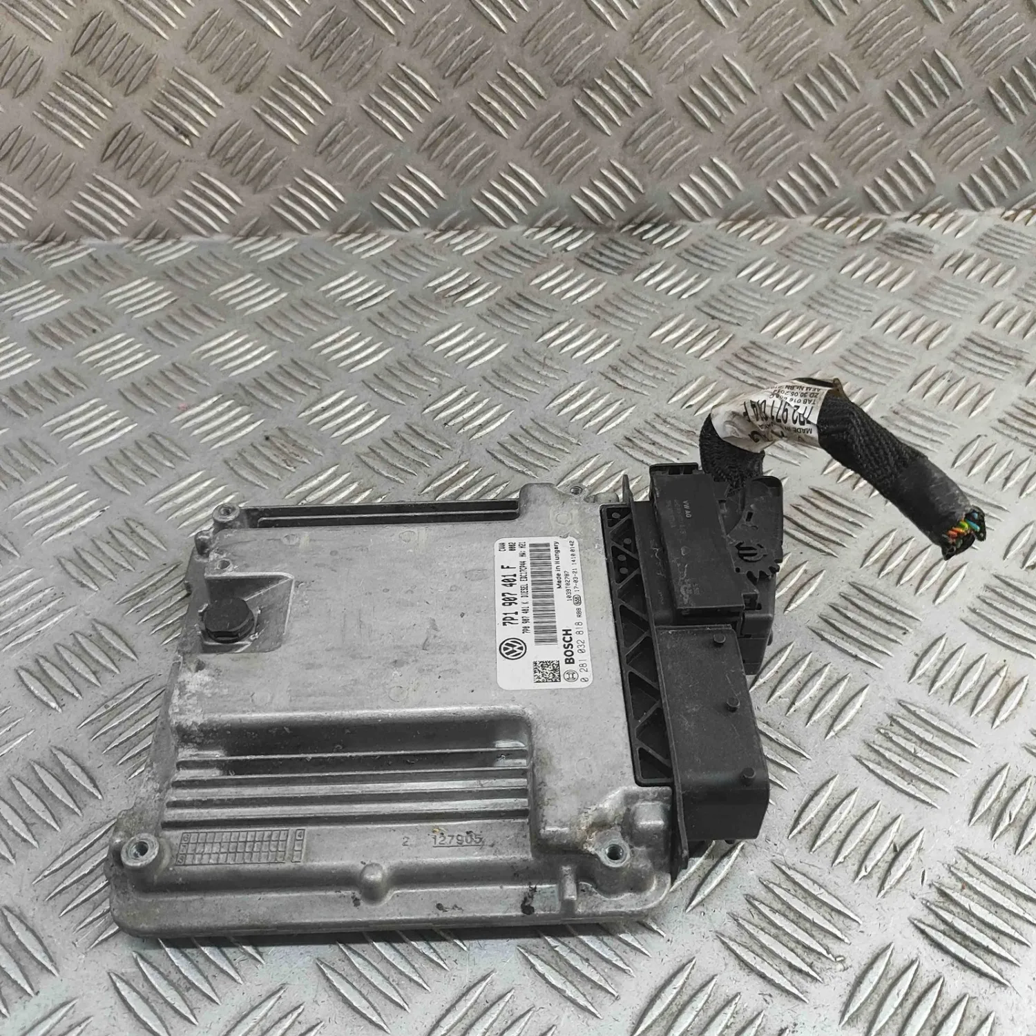 VOLKSWAGEN TOUAREG 7P Engine Control Unit 7P1907401K 3.0 Diesel 193kW 2017