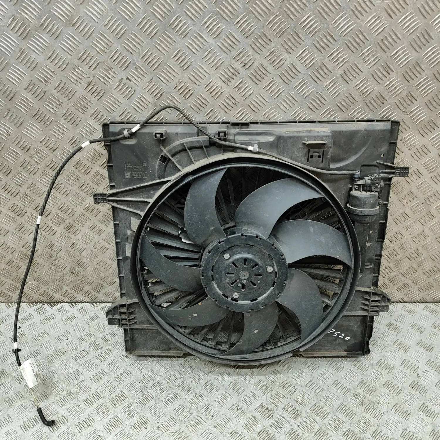 MERCEDES-BENZ M W166 Engine Cooling Fan Shroud A0999060900 3.0 Diesel 33359648