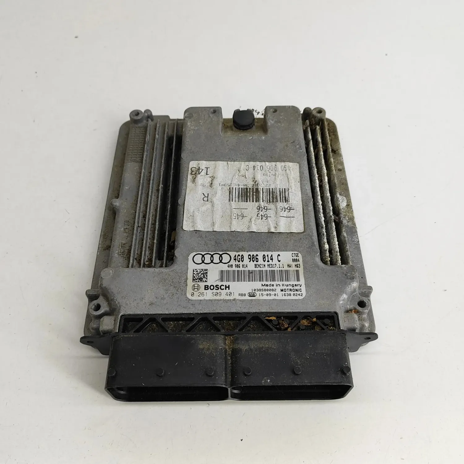 AUDI A6 4G2, C7, 4GC Engine Control Unit 4H0906014 4.0 Petrol 331kw 27478142