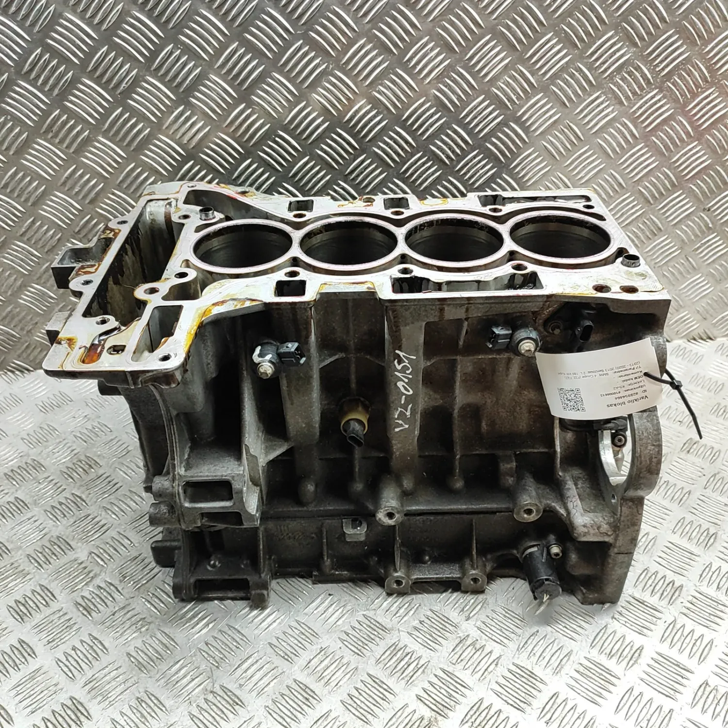 BMW 4 Coupe F32 Engine Block 7629928 2.0 Petrol 180kw 2013 28954464