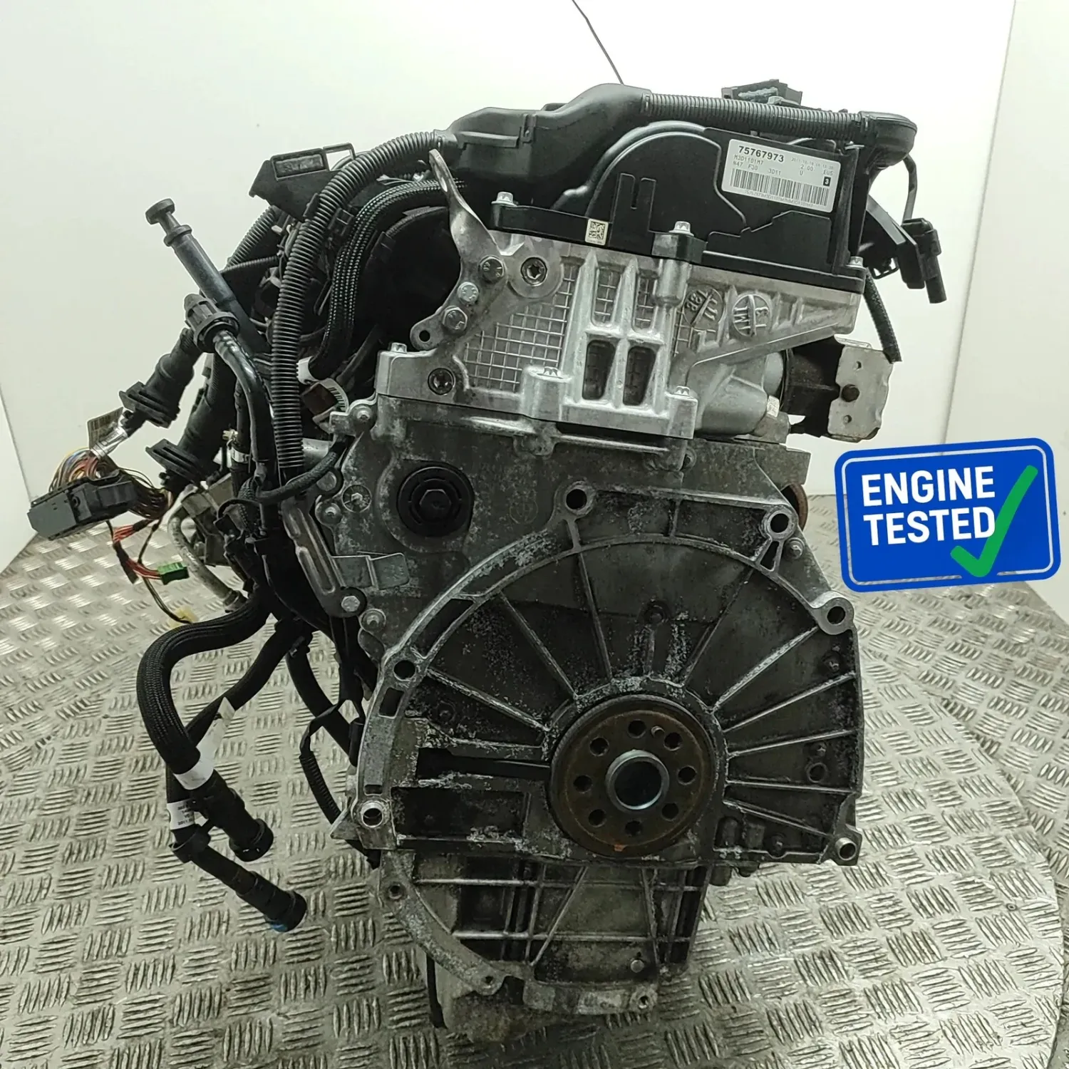 BMW 1 F20 Motor N47D20C 2.0 Diesel 105 kW 2011 33217918