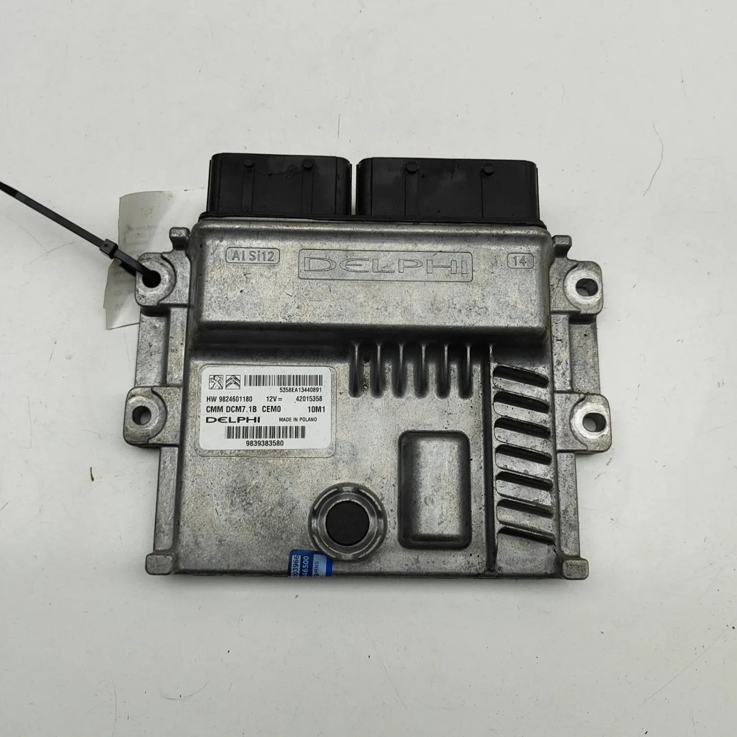PEUGEOT BOXER Furgon Engine Control Unit 9824601180 2.2 Diesel 81kw 31495156