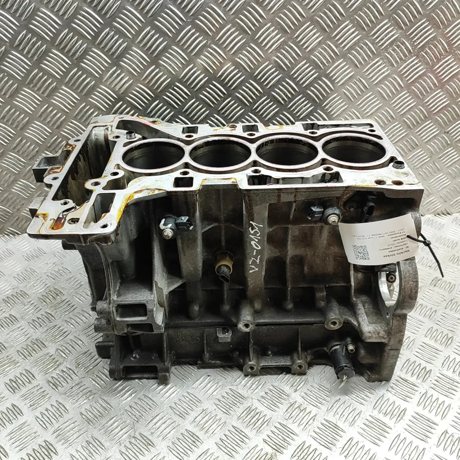 BMW 4 Coupe F32 Engine Block 7587601 2.0 Petrol 180kW 2013 28954464