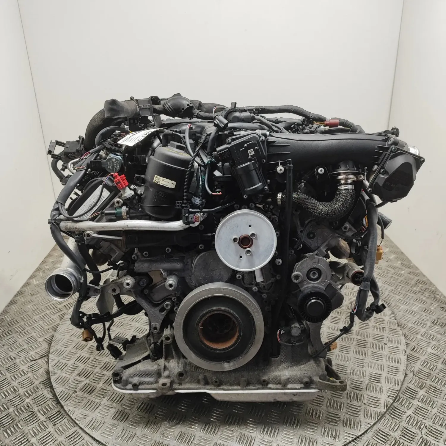 AUDI A8 D4 4H Engine Motor CTBD 3.0 Diesel 193kW 2016 33359236