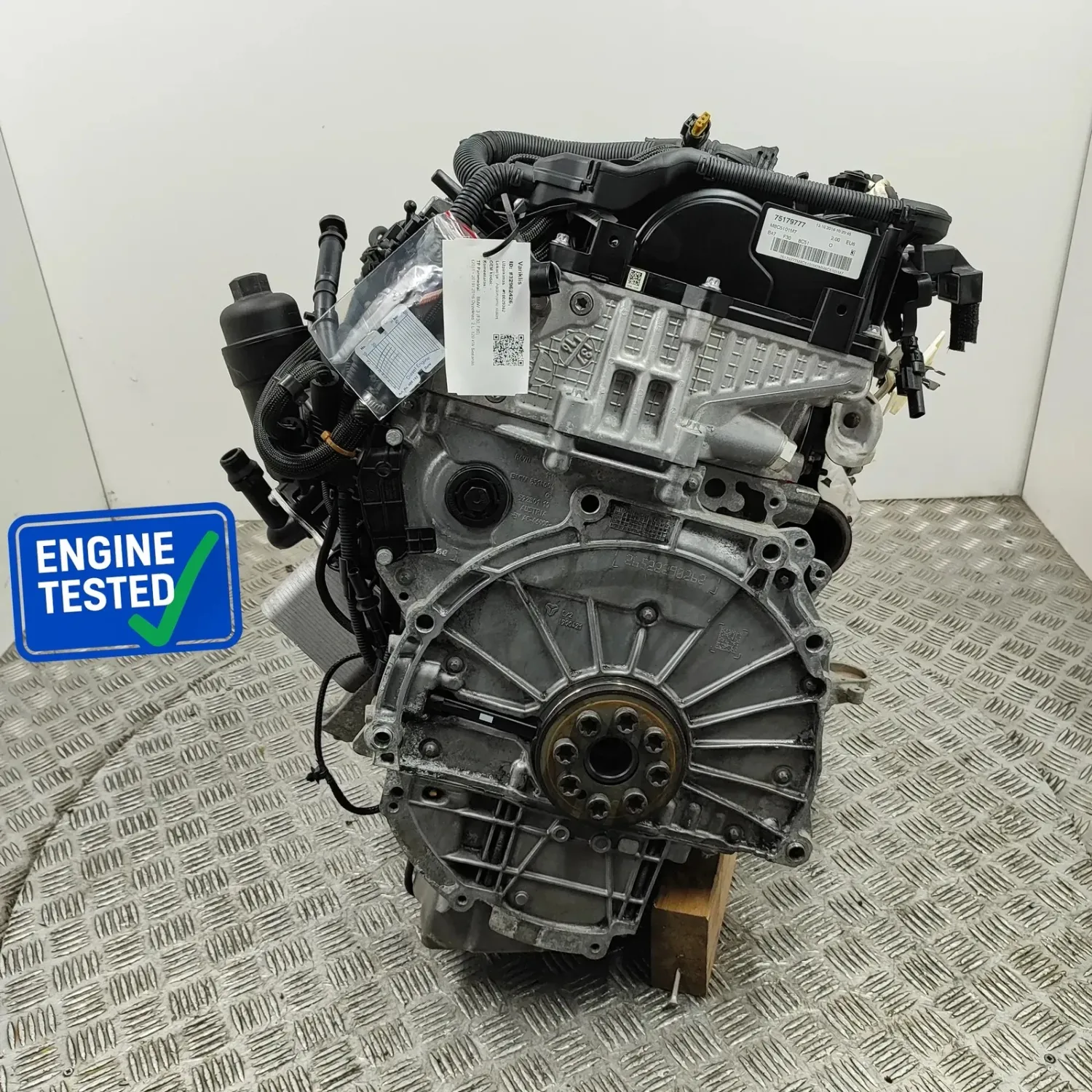 BMW 3 F30, F80 Motor Motor B47D20A 2.0 Diesel 120 kW 2016 32962426