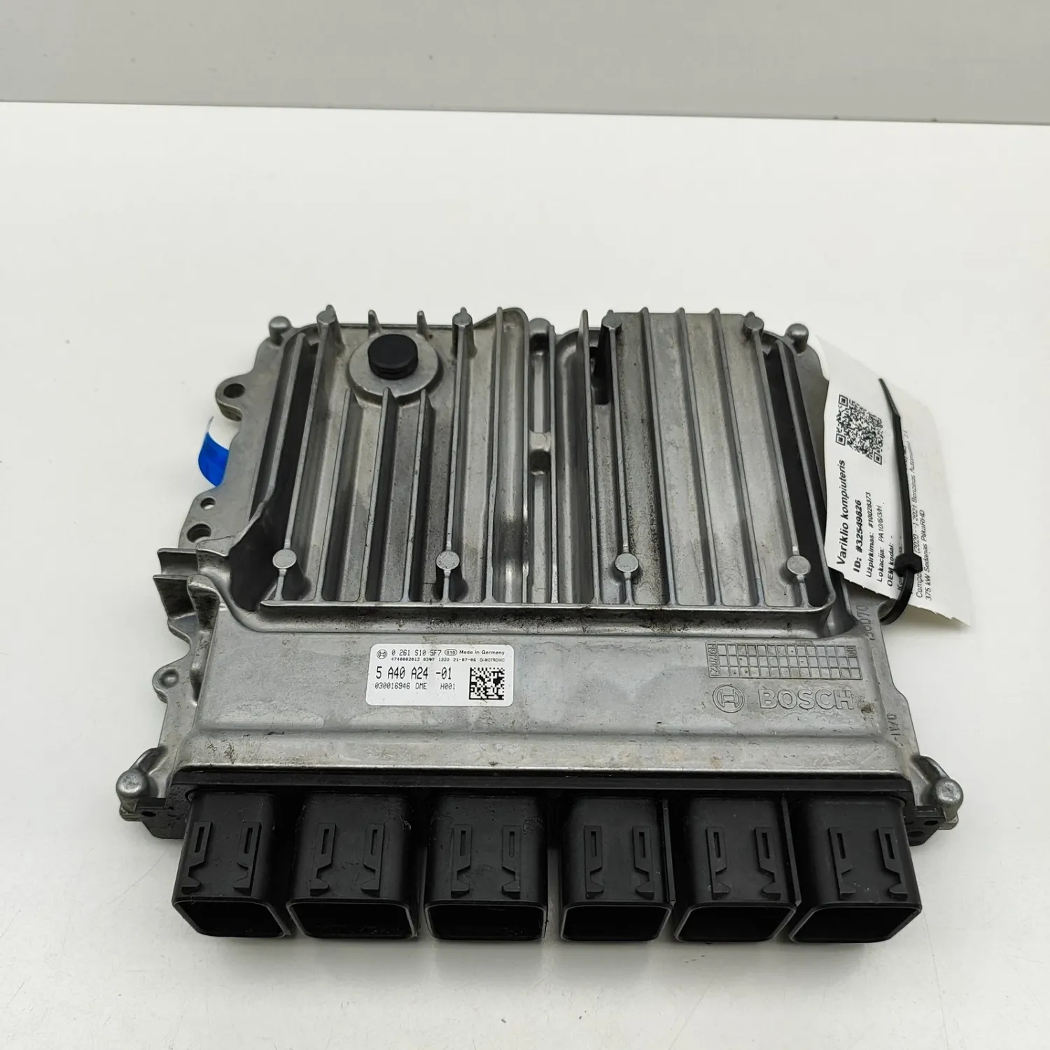BMW 3 G20, G80, G28 M3 Competition Motorstyrenhet 5A40A24 32549826