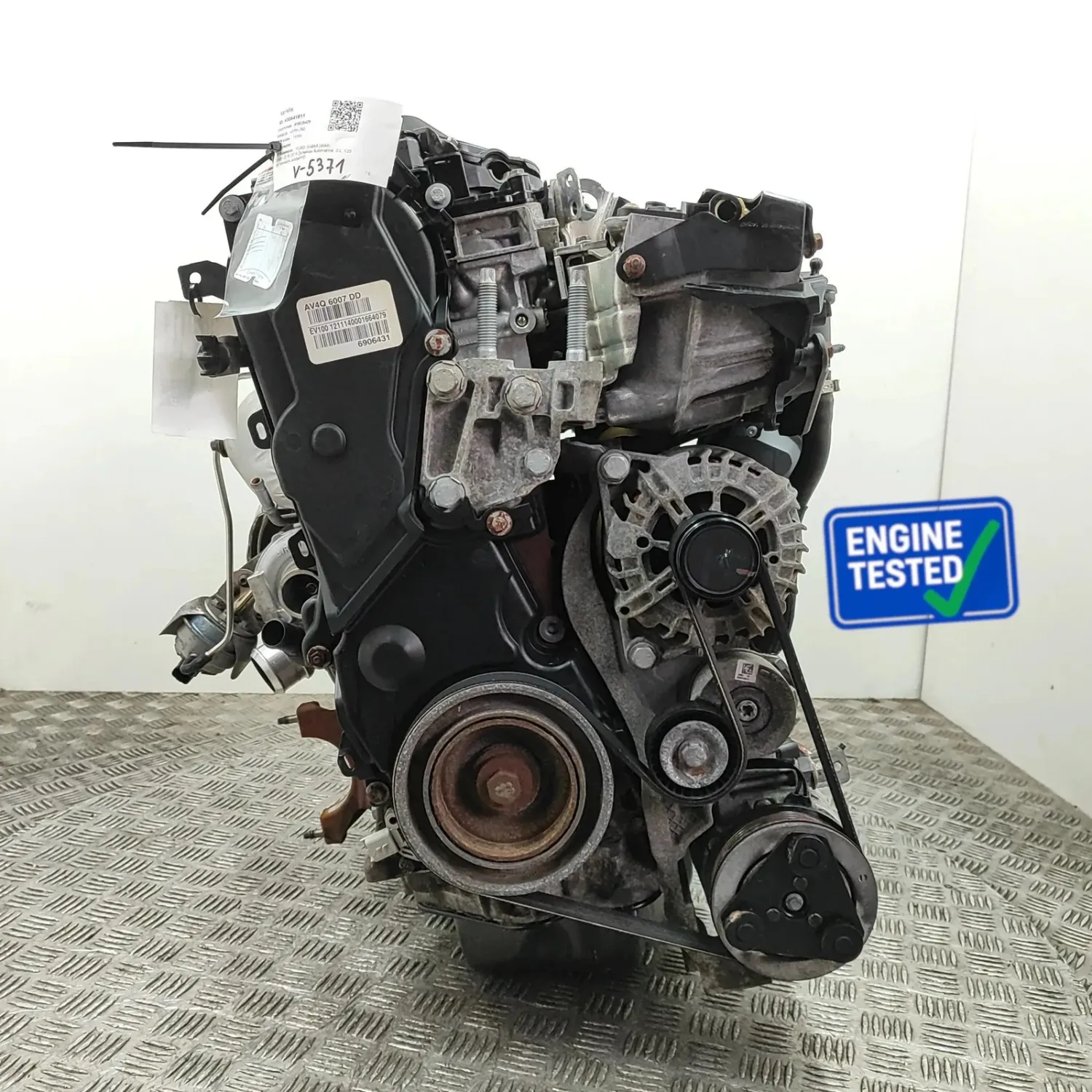 FORD S-MAX WA6 Engine Motor TXWA 2.0 Diesel 120kw 2014 30641811
