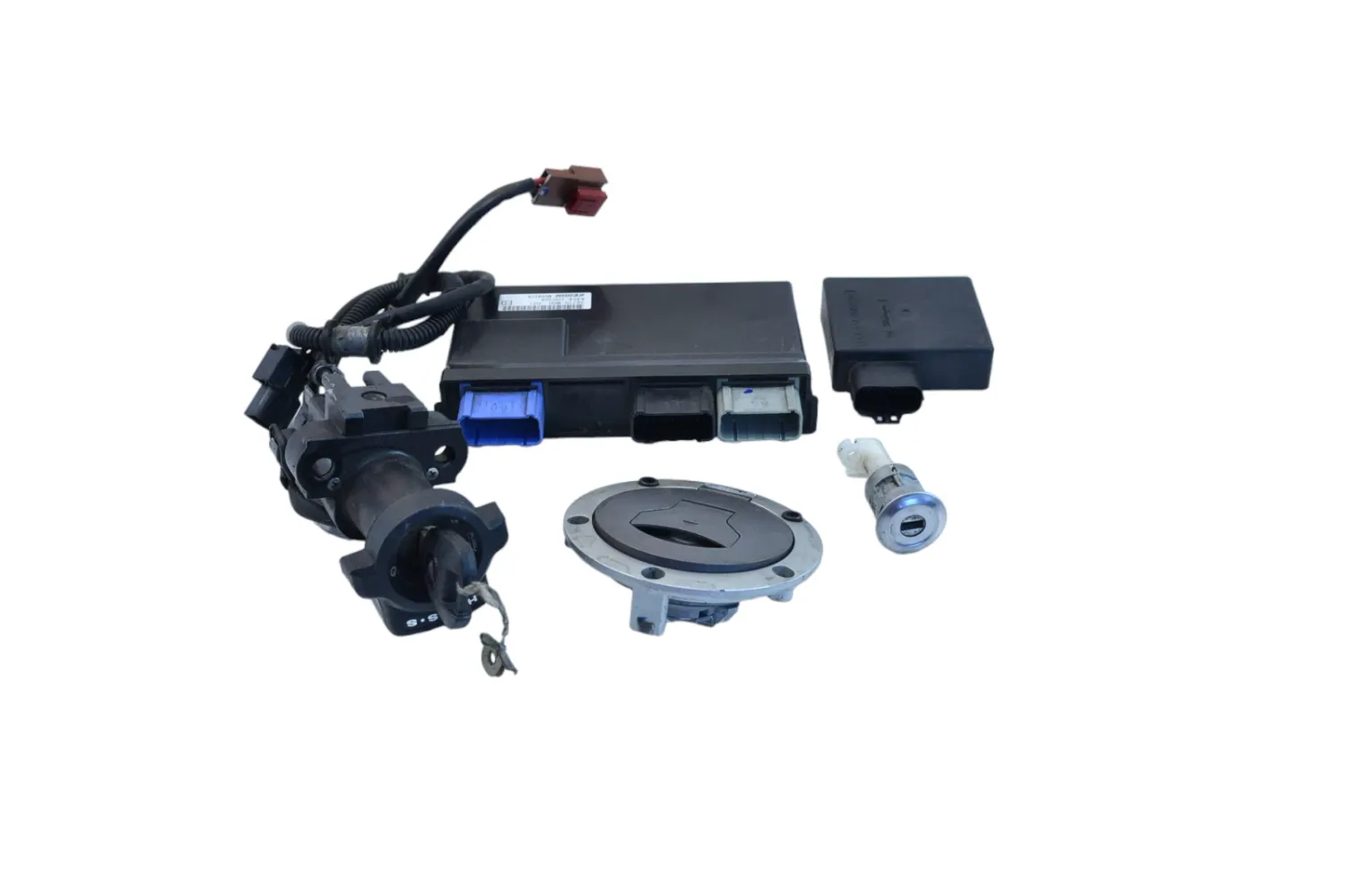 HONDA VFR 1200 XD Engine Start-up Set ECU Ignition Switch Key SC76 2016 21906863