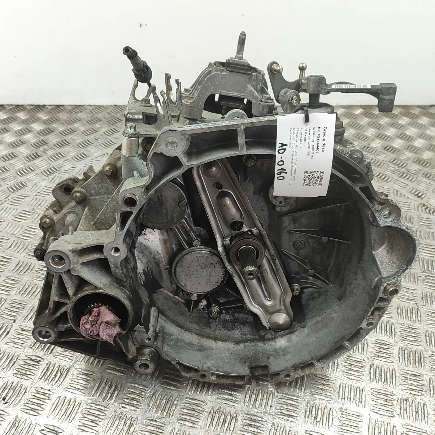 MINI COUNTRYMAN R60 Manual Gearbox GS6-53DG 2.0 Diesel 105kW 2011 31444406
