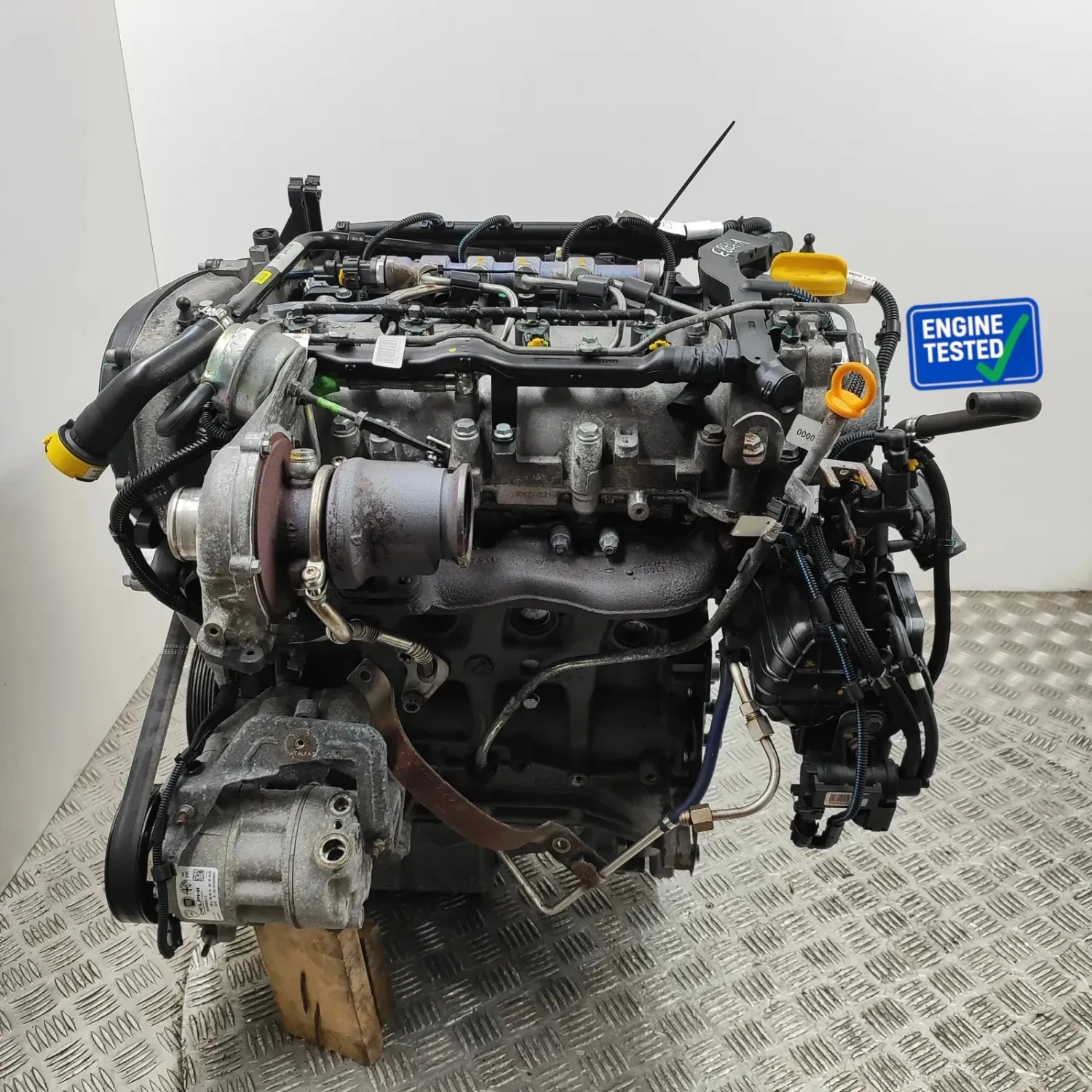 FIAT 500L Engine Motor 199B5 1.6 Diesel 77kw 2014 28327202