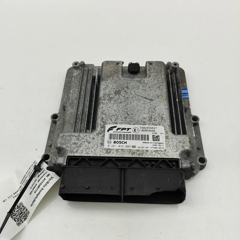 IVECO DAILY MK6 Box Engine Control Unit 5802858897 2.3 Diesel 2022 31539775