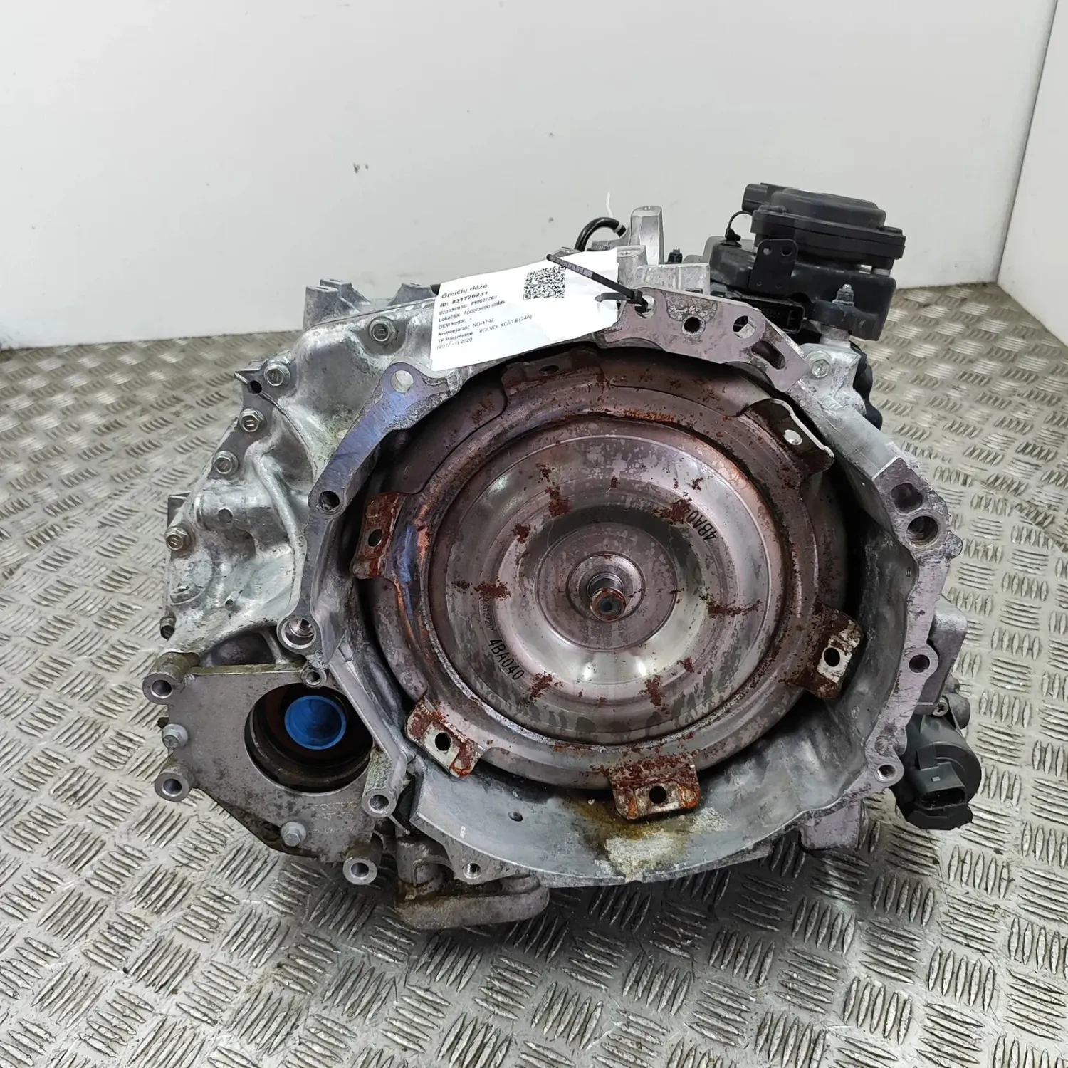VOLVO XC60 MK2 246 Gearbox TG-81SD 2.0 Petrol / electricity 299kw 2020 31726231
