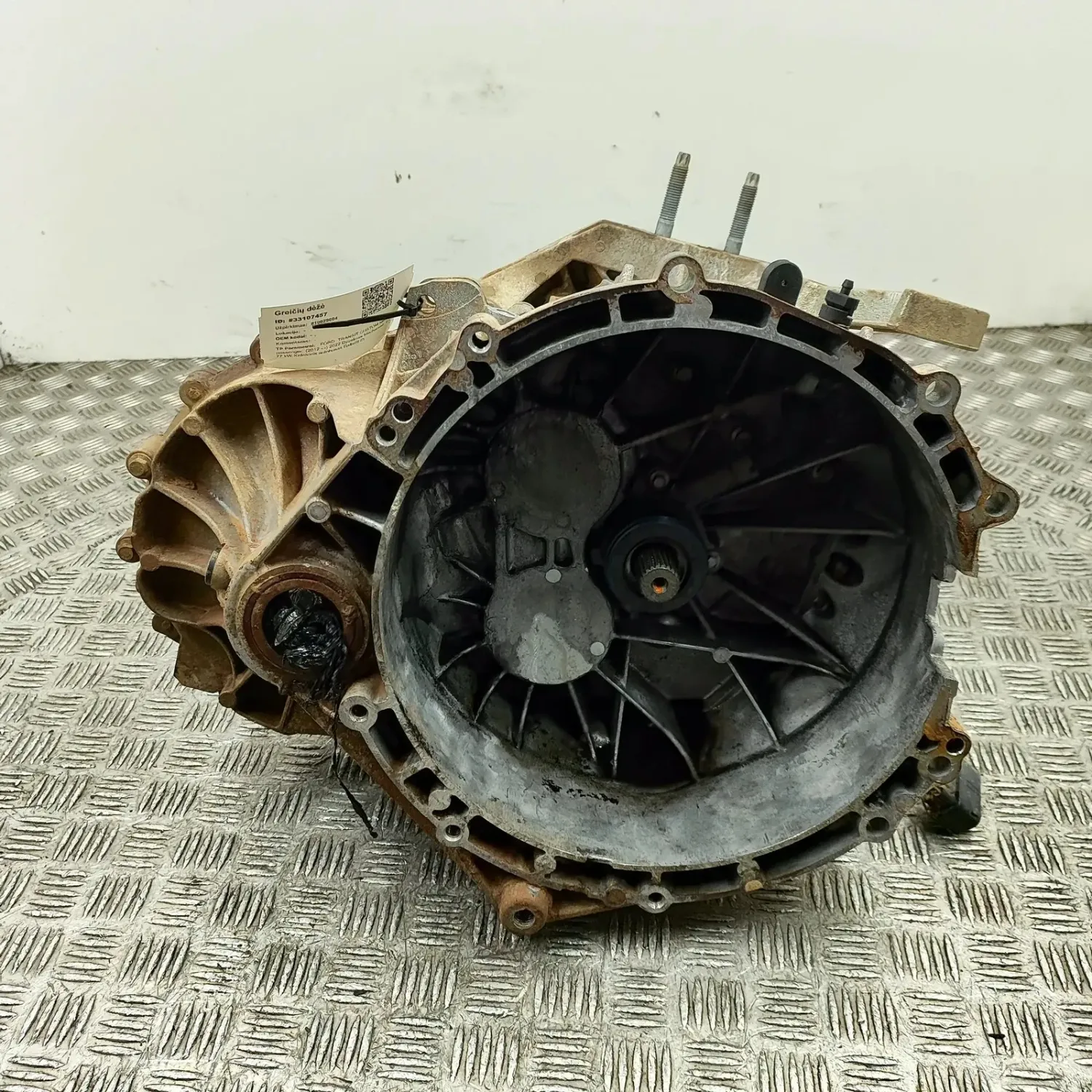 FORD TRANSIT CUSTOM MK1 Manual Gearbox KK2R-7002-VGC 2.0 Manual 77kW 2022