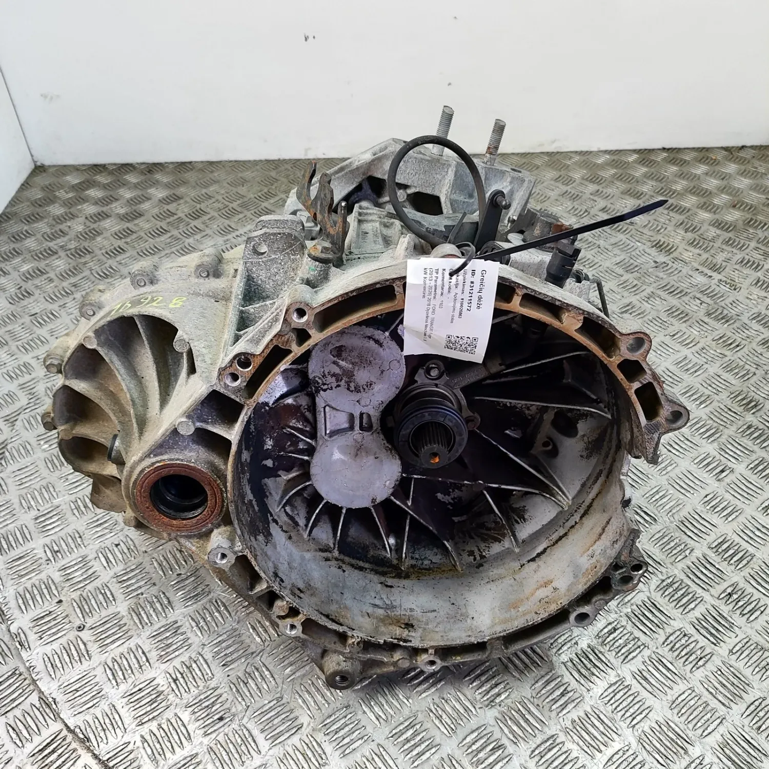 FORD TRANSIT Manual 6 Speed Gearbox GK2R-7002-HGA 2.0 Diesel 96kw 2018 31211572