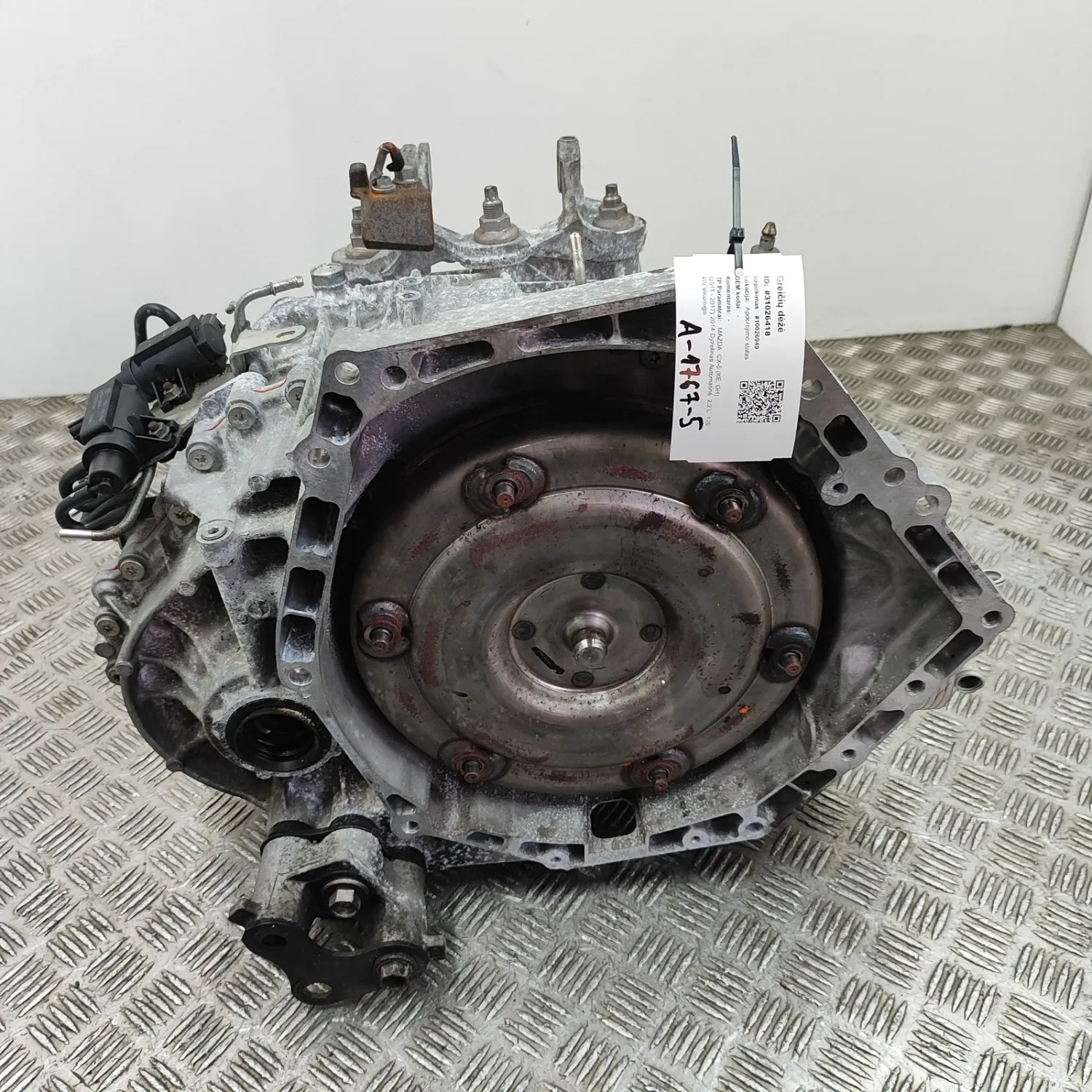 MAZDA CX-5 KE, GH AWD 6Speed Automatic Gearbox SH07E 2.2D 129kw 2014 31026418